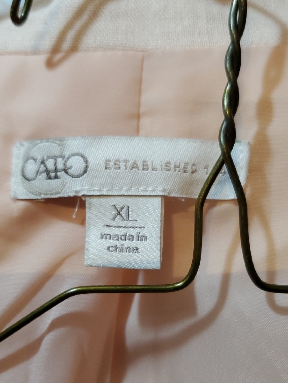 Cato Blush Pink Single-Button Relaxed Blazer And Matching Pants - Picture 2 of 6